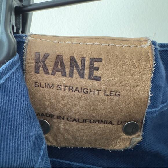 J Brand Kane Slim Straight Leg Jeans Blue zip button casual denim made in USA 30 - Picture 6 of 11